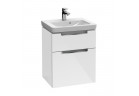 Шкафчик Villeroy&Boch Subway 2.0 для раковины 48.5x59 cm, белая