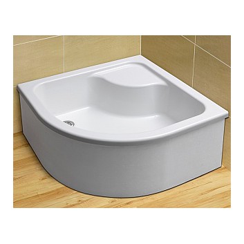 Brodzik Dolphi Radaway Naxos A 80x80 cm półokrągłe- sanitbuy.pl