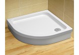 Brodzik Dolphi Radaway Siros A 80x80 cm półokrągły- sanitbuy.pl