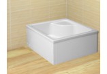 Brodzik Dolphi Radaway Naxos C 80x80 cm kwadratowy- sanitbuy.pl