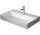 Раковина с тумбой Duravit DuraSquare, 80x47, с отверстиями под смеситель, белая