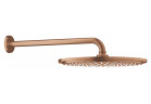 Верхний душ Grohe Rainshower Cosmopolitan 310, с держателем 380 mm, 1 strumień - brushed warm sunset, 26066DL0