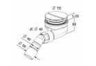 Сифон для поддона Radaway Turboflow, śr. 90mm
