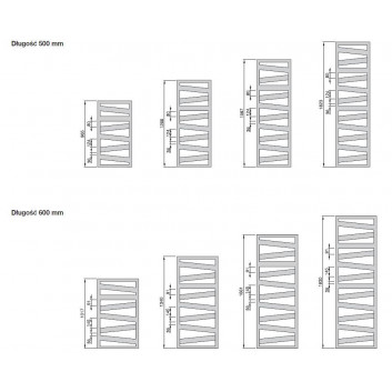 Радиатор Zehnder Virando Basic 78,6 x 50 cm - белый