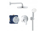 Душевой гарнитур Grohe Eurosmart Cosmopolitan Tempesta 210, с верхним душем, хром