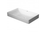 Накладная раковина Duravit DuraSquare , прямоугольная, 60x34.5 cm, powłoka WonderGliss, белый