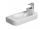 Раковина малая Duravit Happy D. 2, 50 cm, без перелива, с отверстием na baterie с правой stronie, Белый Alpin WonderGliss
