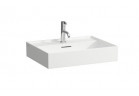  Накладная раковина Kartell by Laufen, без отверстия под смеситель, 60x46, серый