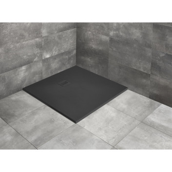 Поддон Radaway Kyntos C, 90x90, antracytowy