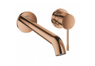Смеситель для раковины на 2 отверстия Grohe Essence, скрытая, dł. 230 mm - warm sunset