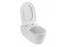 Раковина WC подвесной Excellent Doto Pure Rim 54 с крышкой с микролифтом, белая