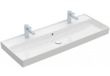 Раковина с тумбой Villeroy&Boch Collaro, 120x47cm, z переливом, CeramicPlus, Stone White