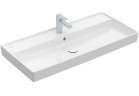 Раковина с тумбой Villeroy&Boch Collaro, 100x47cm, z переливом, Weiss Alpin