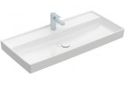 Раковина с тумбой Villeroy&Boch Collaro, 100x47cm, без перелива, CeramicPlus, Weiss Alpin