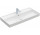 Раковина с тумбой Villeroy&Boch Collaro, 100x47cm, шлифованный низ, z переливом, CeramicPlus, Stone White