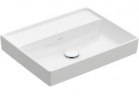 Раковина Villeroy&Boch Collaro, 55x44cm, без перелива, bez otworów pod armaturę, CeramicPlus, Weiss Alpin