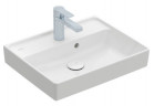 Раковина малая Villeroy&Boch Collaro, 50x40cm, z переливом, CeramicPlus, Stone White