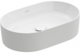 Раковина с тумбой двойная Villeroy&Boch Collaro, 130x47cm, z переливом, белая