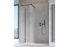 Стенка для душевой кабины Radaway Modo X Black III, przejrzysta, чёрный profil, 1150x2000mm