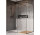 Стенка для душевой кабины Radaway Modo X Black III Frame, чёрная рамка, 1000x2000mm
