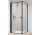 Боковая стенка S1 75 Radaway Nes Black KDJ I, przejrzysta, 750x2000mm, чёрный profil