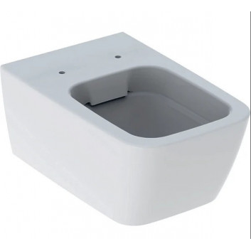 Подвесной унитаз WC Geberit Icon Square Rimfree, скрытый mocowania, белая