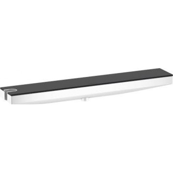 Przyłącze przysznicowe Hansgrohe Fixfit Porter 500, с полкой i uchwytem с левой стороны, хром