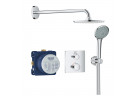 Душевой гарнитур Grohe Rainshower Cosmopolitan 210, скрытый, смеситель термостатическая, хром