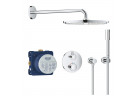 Душевой гарнитур Grohe Grohtherm, скрытый, верхний душ 310mm, смеситель термостатическая, хром