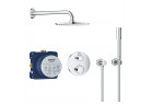 Душевой гарнитур Grohe Grohtherm, скрытый, верхний душ 210mm, смеситель термостатическая, хром