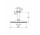 Верхний душ Grohe Rainshower 310 Mono, przepust stropowy 142mm, ogranicznik przepływu, хром