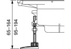 Tece Drainprofile - stópki montażowe