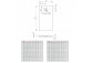 Поддон Radaway Kyntos F, 120x90, из конгломерата, antracytowy