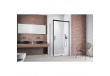 Боковая стенка Radaway Idea Black KDJ S1 75 LEWA 73-74.5x200.5cm, стекло бесцветное, profil чёрный- sanitbuy.pl