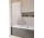 Шторки на ванну Radaway Essenza Pro PNJ II, стекло бесцветное, 50x150cm, profil хром