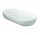 Накладная раковина Duravit Luv, 80x40cm, овальная, WonderGliss, белая