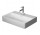 Duravit DuraSquare Compact раковина 60x40 cm с тумбой прямоугольная белая 