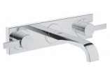 Bateria Grohe Allure umywalkowa 3-otworowa ścienna- sanitbuy.pl