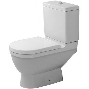 Раковина WC напольный Duravit Starck 3, 56x36cm, HygieneGlaze, белая