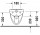Раковина WC подвесной Duravit D-Code, 56x36cm, белая