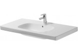 Раковина с тумбой Duravit D-Code, 105x48cm, без отверстия для смесителя, белая