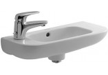 Раковина подвесная Duravit D-Code Med, 36x27cm, otwór pod baterię с левой, белая