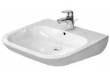 Раковина подвесная Duravit D-Code Med, 65x50cm, otwór pod baterię, без перелива, белая