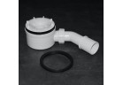 Сифон для поддона Hüppe EasyFlat плоский z wysokością Корпусy 70 mm - белый