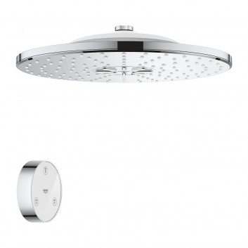 Верхний душ Grohe Rainshower SmartConnect 310, квадратная, 310x310mm, 2 strumienie, pilot do zmiany strumienia, хром