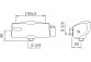 Сенсорный смеситель душевая Oras Electra, presostatyczna, скрытая, смеситель 6 V, хром