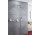 Набор prysznicowo-для ванны Excellent Keria, скрытый, верхний душ slim 200x200mm, держатель настенные 400mm, хром 