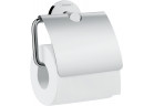 Бумагодержатель Hansgrohe Logis Universal, z osłonką, настенный, хром