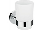 Стаканчик для чистки зубов Hansgrohe Logis Universal, настенный, стеклянный, хром