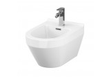 Bidet подвесной Cersanit Crea, овальный, 51x35cm, белый